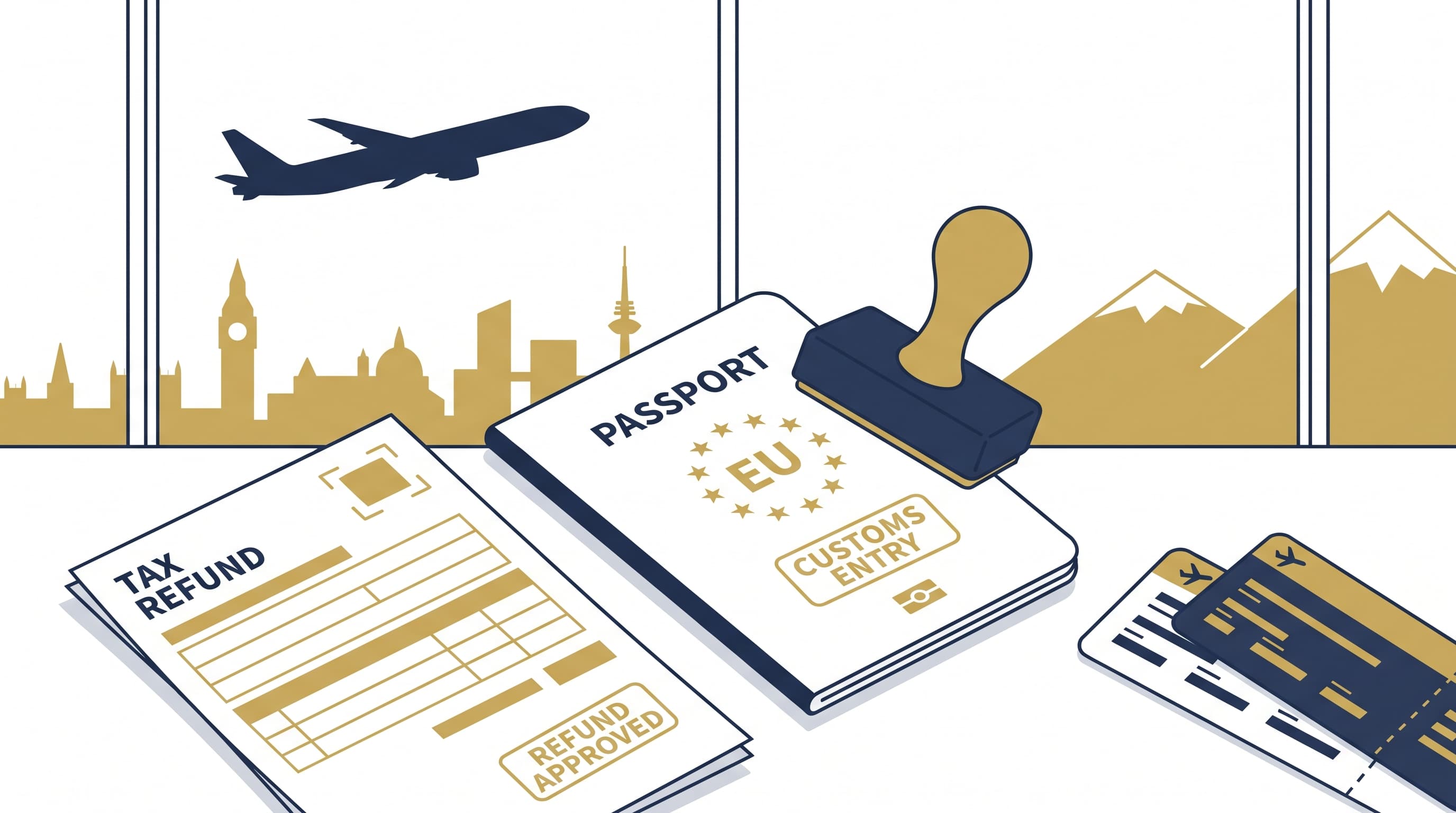 How to Validate Your French Tax Refund When Leaving the EU from Another Country